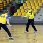 Pierwsze treningi z drużyną przeprowadził dzisiaj w Hali Legionów nowy trener Vive Targów Kielce Tałant Dujszebajew. / Wojciech Habdas / Radio Kielce