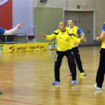 Pierwsze treningi z drużyną przeprowadził dzisiaj w Hali Legionów nowy trener Vive Targów Kielce Tałant Dujszebajew. / Wojciech Habdas / Radio Kielce