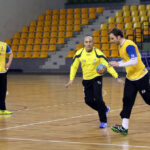 Pierwsze treningi z drużyną przeprowadził dzisiaj w Hali Legionów nowy trener Vive Targów Kielce Tałant Dujszebajew. / Wojciech Habdas / Radio Kielce