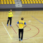 Pierwsze treningi z drużyną przeprowadził dzisiaj w Hali Legionów nowy trener Vive Targów Kielce Tałant Dujszebajew. / Wojciech Habdas / Radio Kielce