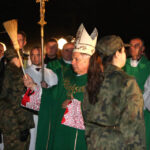 W Starachowicach odsłonięto tablicę poświęconą pamięci Jadwigi Kaczyńskiej. W uroczystości uczestniczył Jarosław Kaczyński. / Wojciech Habdas / Radio Kielce