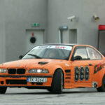 XXII finał WOŚP.  Drift, czyli jazda w poślizgu na dachu Galerii Korona / Kamil Król / Radio Kielce