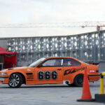 XXII finał WOŚP.  Drift, czyli jazda w poślizgu na dachu Galerii Korona / Kamil Król / Radio Kielce