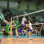 Fragment meczu Effector Kielce - AZS Częstochowa. / Wojciech Habdas / Radio Kielce