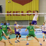 Fragment meczu Effector Kielce - AZS Częstochowa. / Wojciech Habdas / Radio Kielce