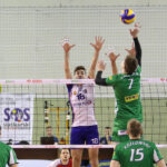 Fragment meczu Effector Kielce - AZS Częstochowa. / Wojciech Habdas / Radio Kielce