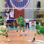 Fragment meczu Effector Kielce - AZS Częstochowa. / Wojciech Habdas / Radio Kielce