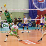 Fragment meczu Effector Kielce - AZS Częstochowa. / Wojciech Habdas / Radio Kielce