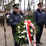 69 rocznica wkroczenia wojsk radzieckich do Kielc. Przed pomnikiem na Cmentarzu Żołnierzy Radzieckich przedstawiciele władz i delegacje kombatantów złożyły kwiaty. / Kamil Król / Radio Kielce