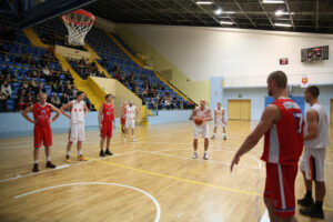 Fragment meczu UMKS Kielce - Wisła Kraków. / Wojciech Habdas / Radio Kielce