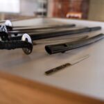 Wykład o wojownikach ninja w Muzeum Narodowym - kolekcja mieczy japońskich w Muzeum Narodowym w Kielcach / Stanisław Blinstrub / Radio Kielce