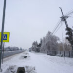 Ostrowiec gołoledź. / Teresa Czajkowska / Radio Kielce