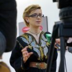 Na zdjęciu Joanna Biskup-Brykczyńska / Fot. Stanisław Blinstrub - Radio Kielce