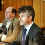 Studio Polityczne Radia Kielce - senator PiS Krzysztof Słoń i poseł PSL Marek Gos / Radio Kielce