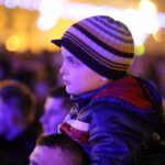 Sylwester Pod Gwiazdami na kieleckim Rynku - młody kielczanin / Stanisław Blinstrub / Radio Kielce