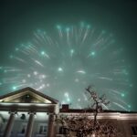 Sylwester Pod Gwiazdami na kieleckim Rynku - pokaz ogni sztucznych / Stanisław Blinstrub / Radio Kielce