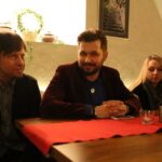 Mafia promuje nowy utwór. Tomasz Bracichowicz i Norman Straw. / Piotr Michalski / Radio Kielce