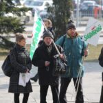 Protest Solidarności Rolników Indywidualnych. / Stanisław Blinstrub / Radio Kielce