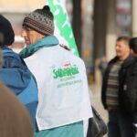 Protest Solidarności Rolników Indywidualnych. / Stanisław Blinstrub / Radio Kielce