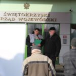 Protest Solidarności Rolników Indywidualnych. / Stanisław Blinstrub / Radio Kielce