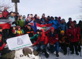 Rajd na szczyt Łysicy. / Krzysztof Żołądek / Radio Kielce