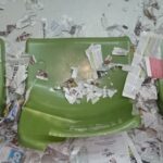 Zniszczone siedziska po meczu Vive Targi Kielce Orlen Wisła Płock / Kamil Król / Radio Kielce