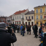 Kielczanie solidaryzują się z Ukrainą / Aleksandra Smaruj / Radio Kielce