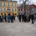 Kielczanie solidaryzują się z Ukrainą / Aleksandra Smaruj / Radio Kielce