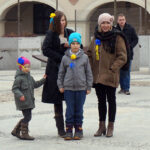 Kielczanie solidaryzują się z Ukrainą / Aleksandra Smaruj / Radio Kielce