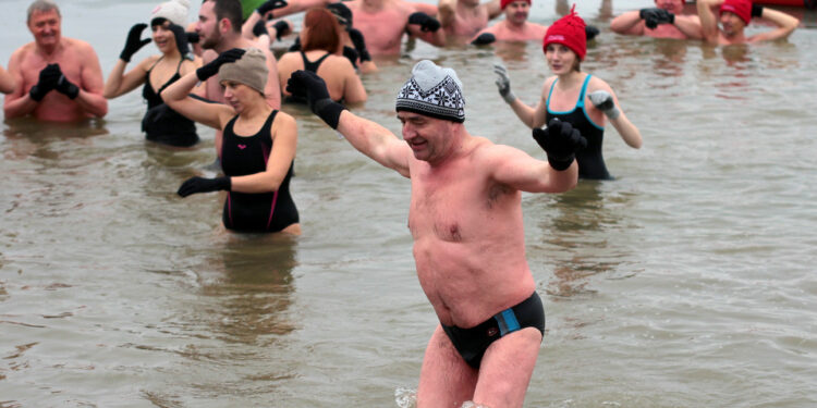 I Kazimierskie Morsowanie / Krzysztof Żołądek / Radio Kielce