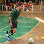 Ferie z futbolem. Mecz Kiedyś M Team-Banda Świrów. / Wojciech Habdas / Radio Kielce