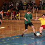 Ferie z futbolem. Mecz Kiedyś M Team-Banda Świrów. / Wojciech Habdas / Radio Kielce