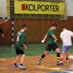 Ferie z futbolem. Mecz Kiedyś M Team-Banda Świrów. / Wojciech Habdas / Radio Kielce