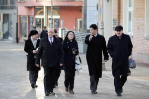 Ambasador Chińskiej Republiki Ludowej Xu Jian odwiedził Kielce. / Wojciech Habdas / Radio Kielce