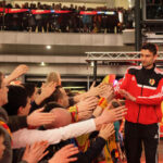 Prezentacja piłkarzy Korony Kielce w Galerii Korona. / Wojciech Habdas / Radio Kielce