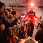 Prezentacja piłkarzy Korony Kielce w Galerii Korona. / Wojciech Habdas / Radio Kielce