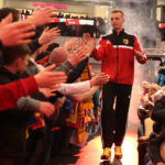 Prezentacja piłkarzy Korony Kielce w Galerii Korona. / Wojciech Habdas / Radio Kielce