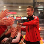 Prezentacja piłkarzy Korony Kielce w Galerii Korona. / Wojciech Habdas / Radio Kielce