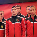 Prezentacja piłkarzy Korony Kielce w Galerii Korona. / Wojciech Habdas / Radio Kielce