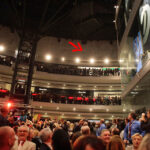 Prezentacja piłkarzy Korony Kielce w Galerii Korona. Piłka poszybowała na najwyższy poziom Galerii. / Wojciech Habdas / Radio Kielce