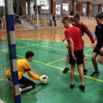 Ferie z futbolem. Mecz FC Nitro - Ultimate team. / Wojciech Habdas / Radio Kielce