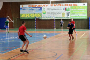 Ferie z futbolem. Mecz FC Nitro - Ultimate team. / Wojciech Habdas / Radio Kielce