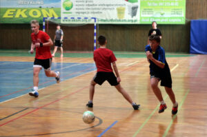 Ferie z futbolem. Mecz FC Nitro - Ultimate team. / Wojciech Habdas / Radio Kielce