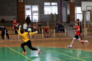 Ferie z futbolem. Mecz FC Nitro - Ultimate team. / Wojciech Habdas / Radio Kielce