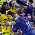 Vive Targi Kielce pokonało we własnej hali Orlen Wisłę Płock 38:30 w ostatnim meczu fazy grupowej Ligi Mistrzów. / Karol Wójcik / www.swietokrzyskie.org.pl