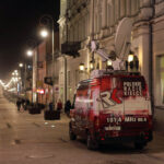 "Sprawa biskupa Kaczmarka. Anatomia śledztwa" - premiera słuchowiska w Teatrze Żeromskiego. Premiera odbywała się równocześnie z transmisją na antenie Radia Kielce. / Wojciech Habdas / Radio Kielce