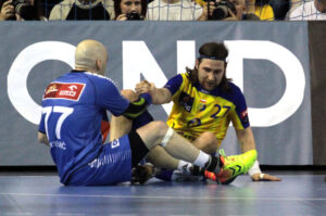 Vive Targi Kielce pokonało we własnej hali Orlen Wisłę Płock 38:30 w ostatnim meczu fazy grupowej Ligi Mistrzów. / Karol Wójcik / www.swietokrzyskie.org.pl