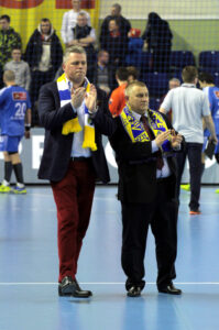 Vive Targi Kielce pokonało we własnej hali Orlen Wisłę Płock 38:30 w ostatnim meczu fazy grupowej Ligi Mistrzów. / Karol Wójcik / www.swietokrzyskie.org.pl