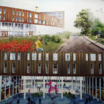 Koncepcje architektoniczne osiedla na Ostrej Górce. / Stanisław Blinstrub / Radio Kielce