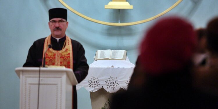 Modlitwa o pokój na Ukrainie - Radio Kielce Modlitwa o pokój na Ukrainie / Stanisław Blinstrub / Radio Kielce